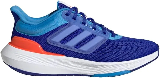 Детские кроссовки для бега с шнуровкой Ultrabounce adidas, Lucid Blue/White/Pulse Blue — фото 2