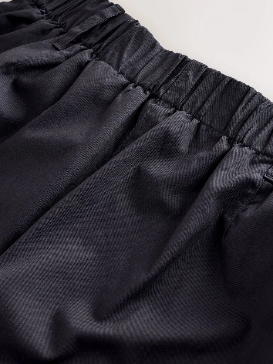 Брюки Next Barrel Pleat-Front цвета антрацит — фото 3