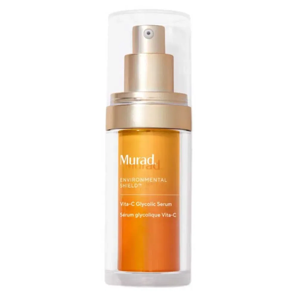 Сыворотка осветляющая Vita-C Glycolic Brightening Murad, золотой