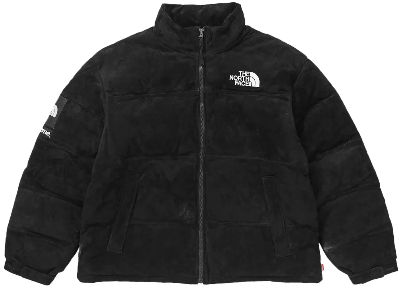Мужская куртка из замши с принтом Nuptse Supreme The North Face, Black