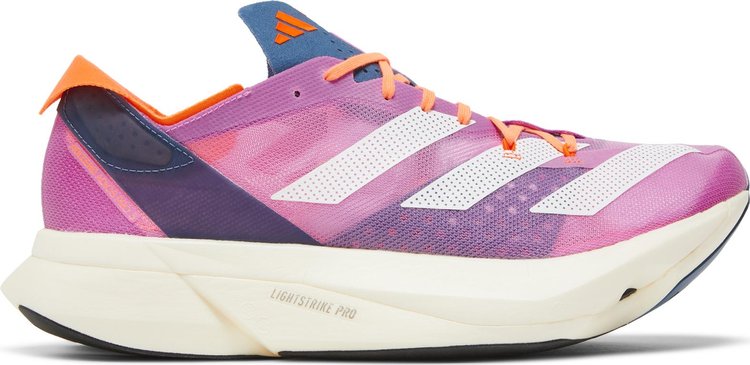 Кроссовки Adidas Adizero Adios Pro 3 'Pulse Lilac', фиолетовый - фото