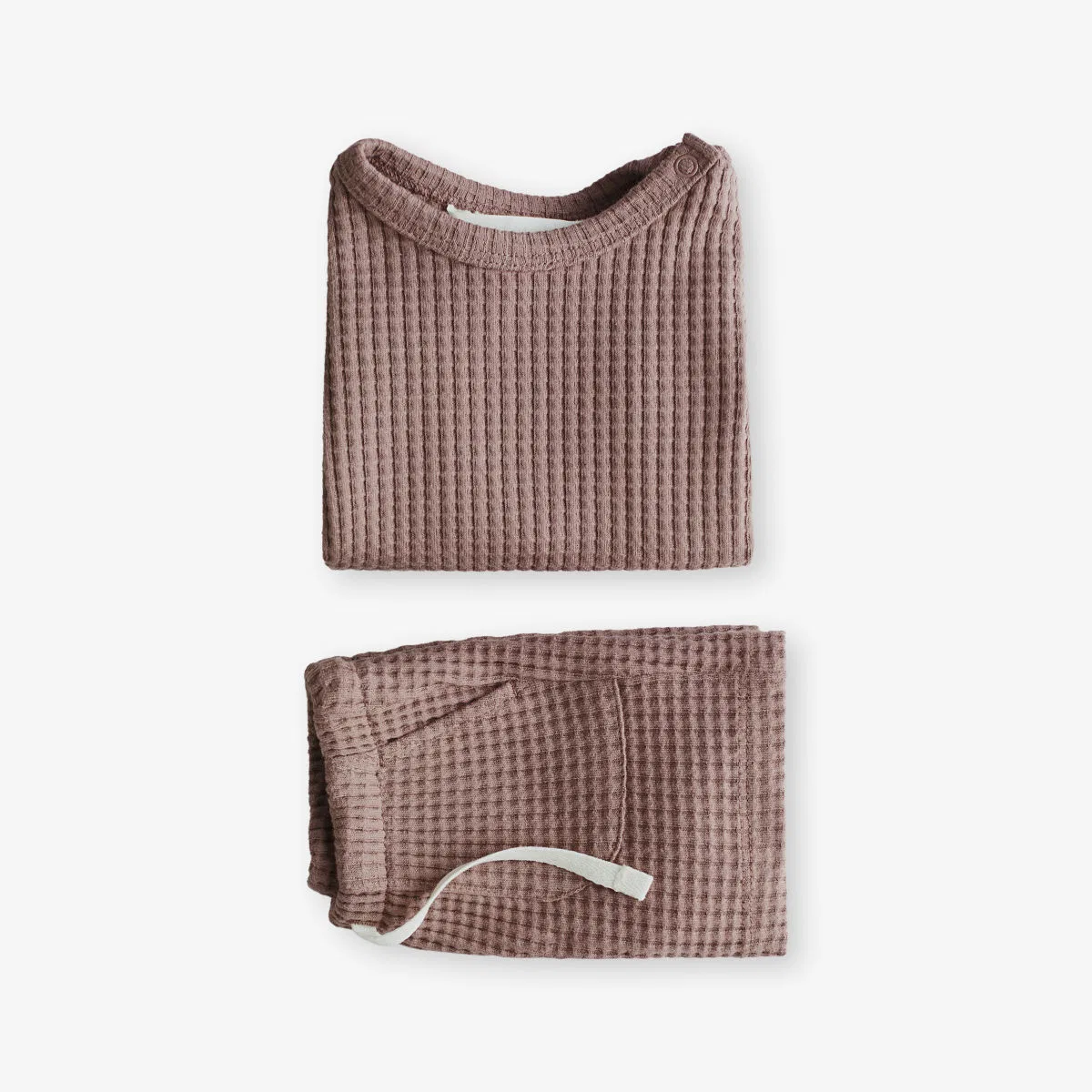 Комплект из двух предметов из хлопка с вафельной текстурой, 4-36 месяцев H&M Adorables — фото 3
