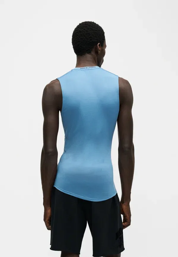 Майка Dri-fit Nike Performance, Indigo Storm/Black, черный — фото 3