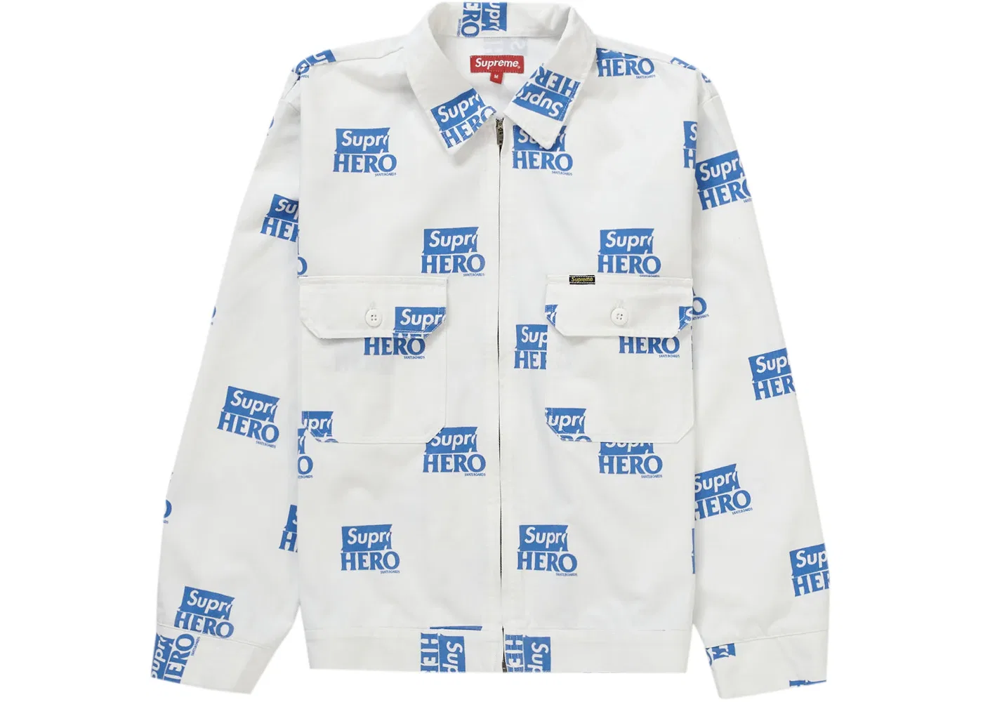 Мужская куртка с принтом Antihero Supreme, White