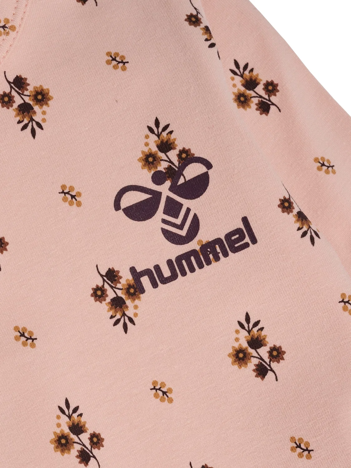 Боди с цветочным принтом Hummel, evening sand — фото 3