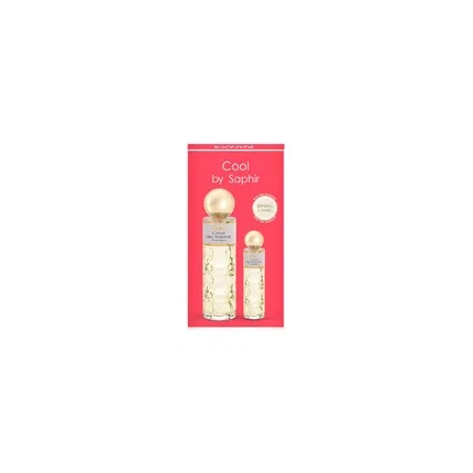 Парфюмерная вода Saphir Cool Eau De Parfum, 200 мл и 30 мл, набор