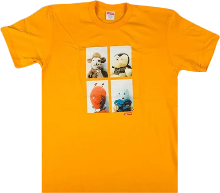 Футболка Supreme Mike Kelley Ahh...Youth! T-Shirt 'Bright Orange', оранжевый — фото 2