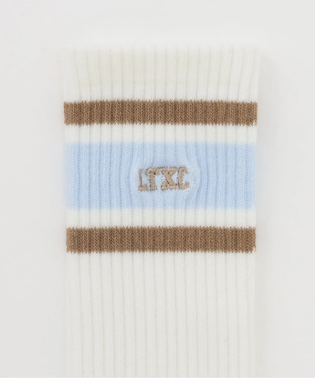 Детские носки средней длины с принтом LOVETOXIC, Off White — фото 2