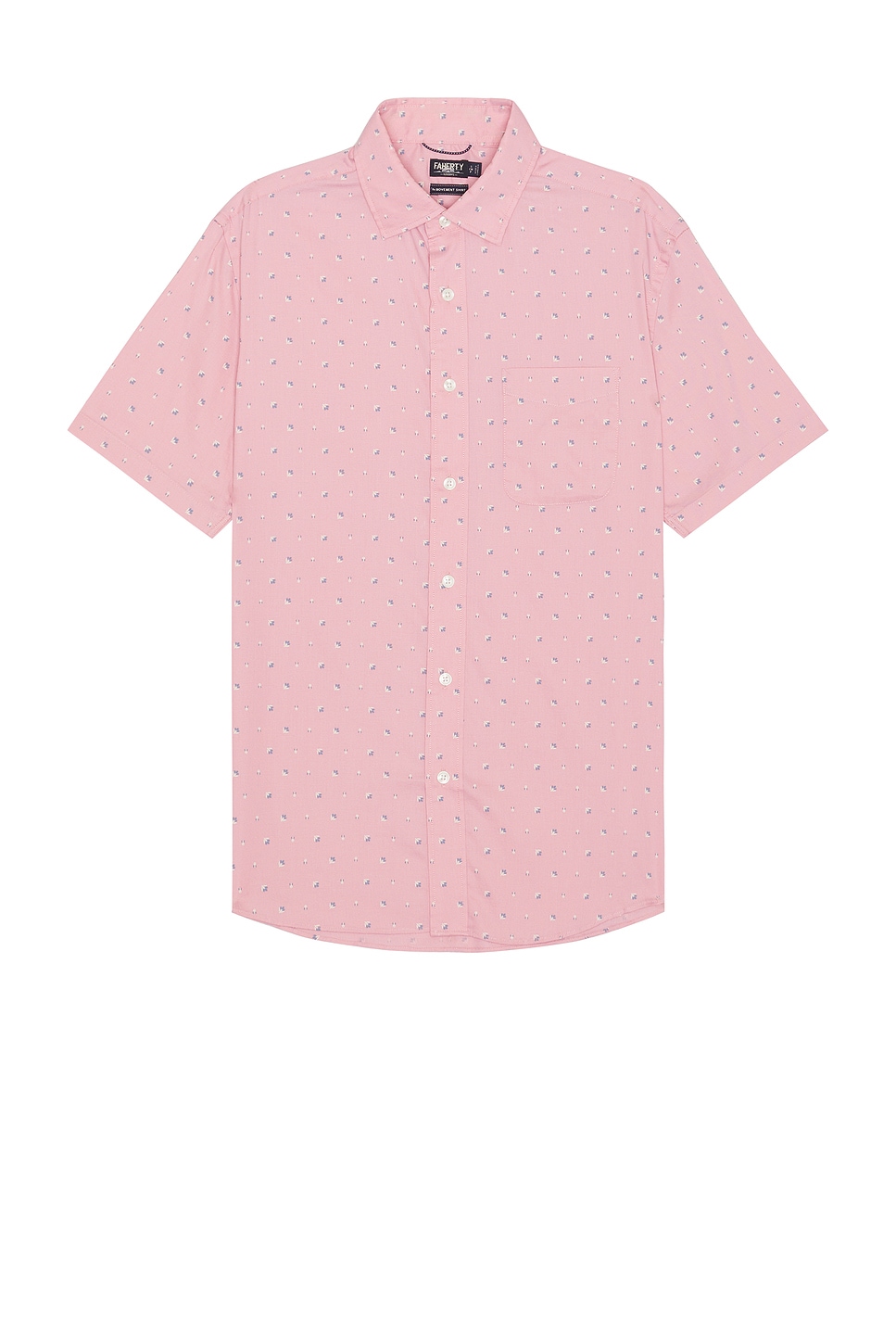 

Рубашка с коротким рукавом для активного отдыха Faherty, мультиколор