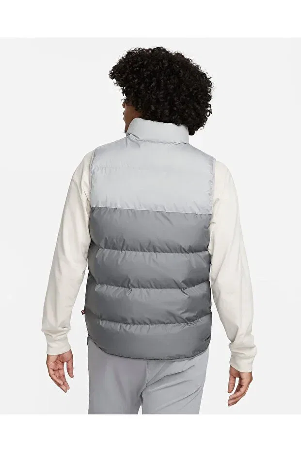 Мужская пуховая жилетка без рукавов Storm-Fit Windrunner Nike, Gray — фото 2