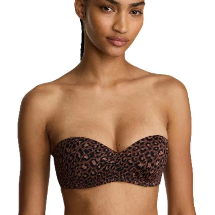 Женский бюстгальтер с леопардовым принтом Leopard Print Ganache Victoria's Secret — фото 4
