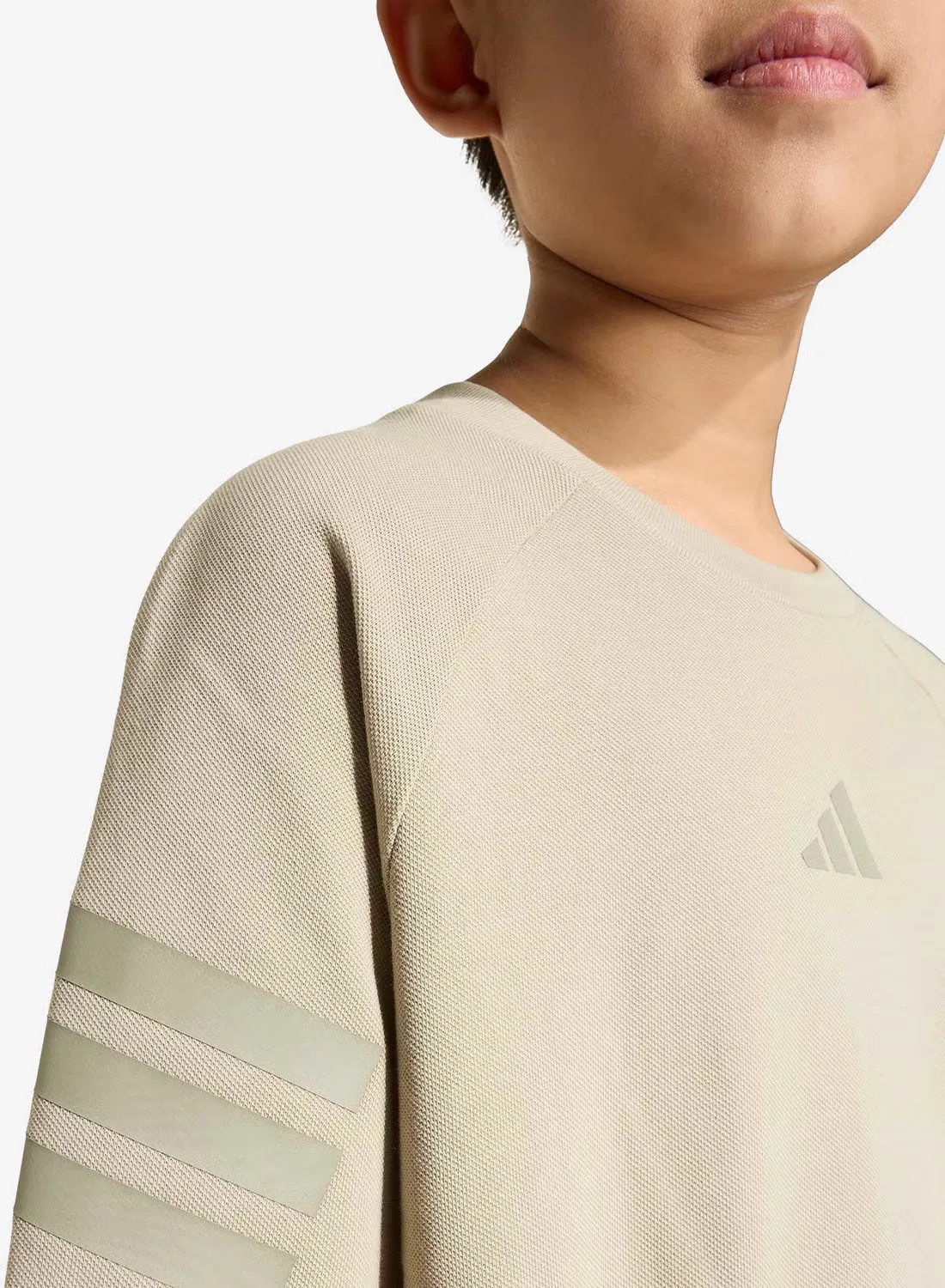 Футболка с принтом 3-Stripes Future Icons Adidas, белый — фото 4