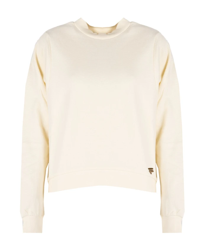 

Повседневный свитер с круглым вырезом Fila, бежевый