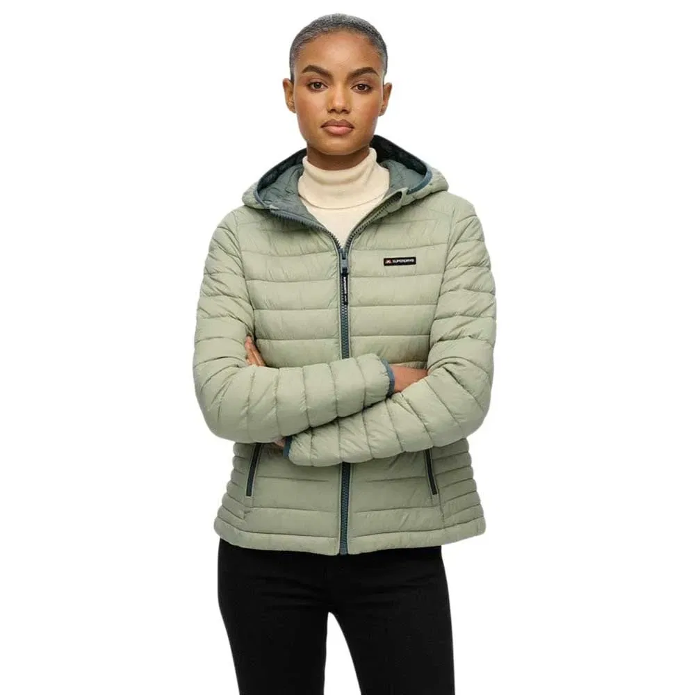 Куртка утепленная Fuji Lite Superdry, зеленый