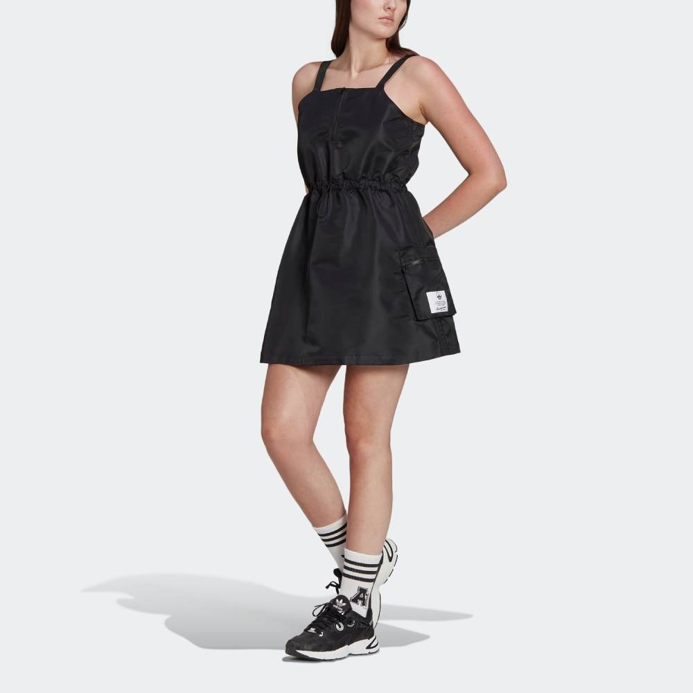 Женское платье-комбинация Adidas Originals, черный