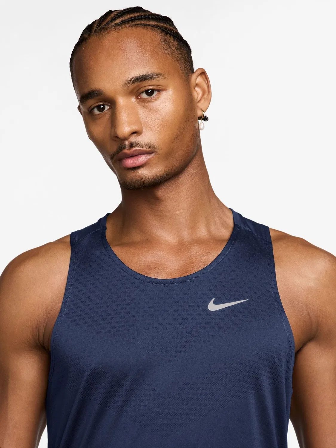 Жилет беговой Nike Stride Dri-FIT ADV, Midnight Navy — фото 3