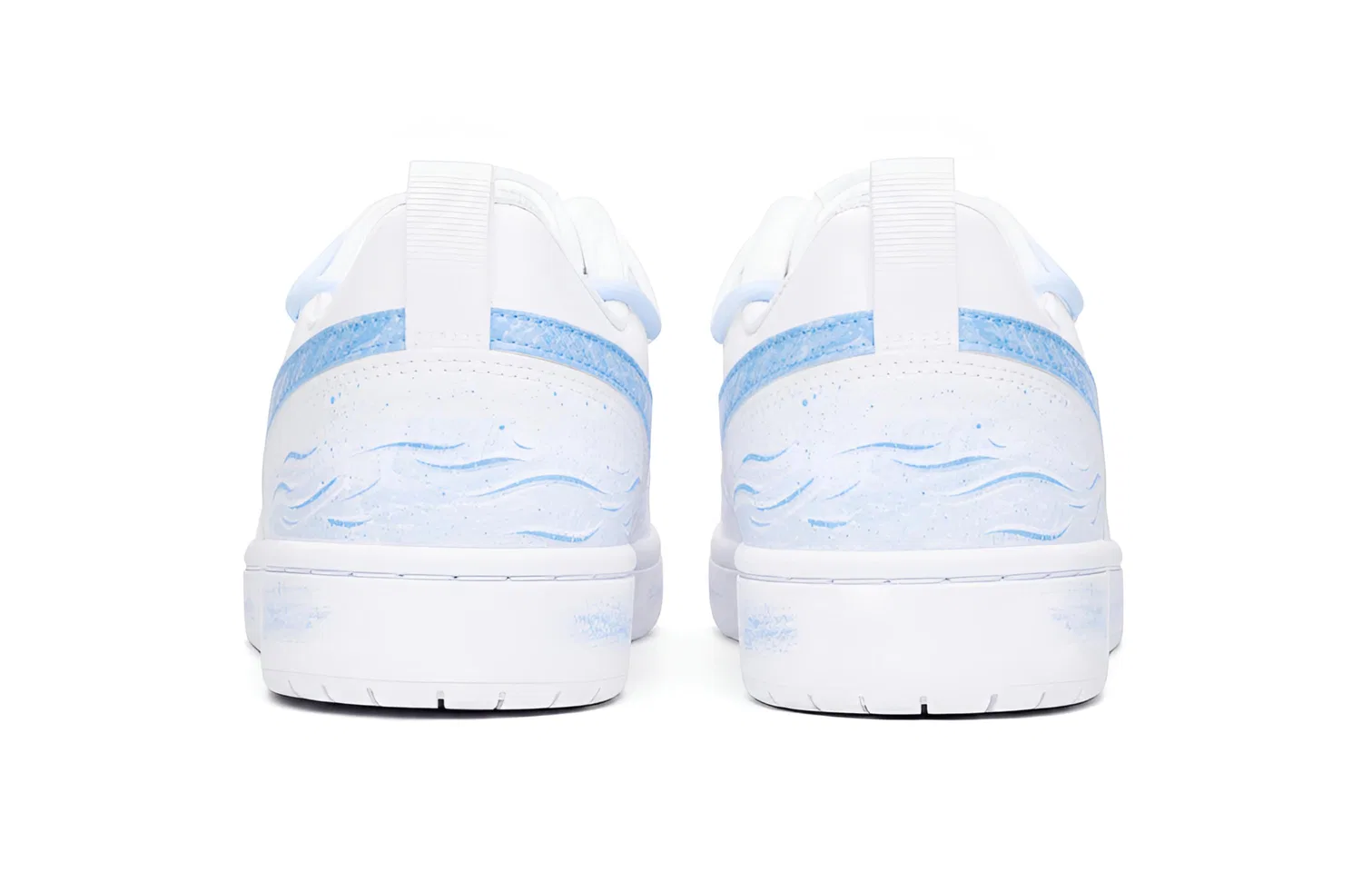 Детские кроссовки для скейтбординга с принтом Court Borough 2 Nike, Light Blue — фото 3