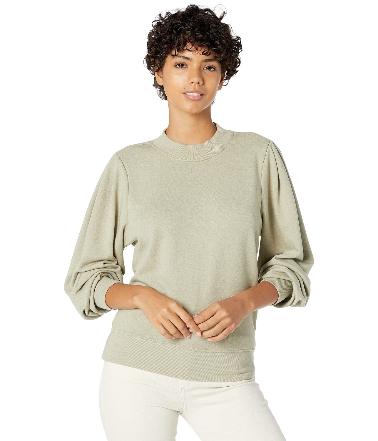 

Толстовка Michael Stars, Kehlani Puff Sleeve Sweatshirt in Hermosa French Terry