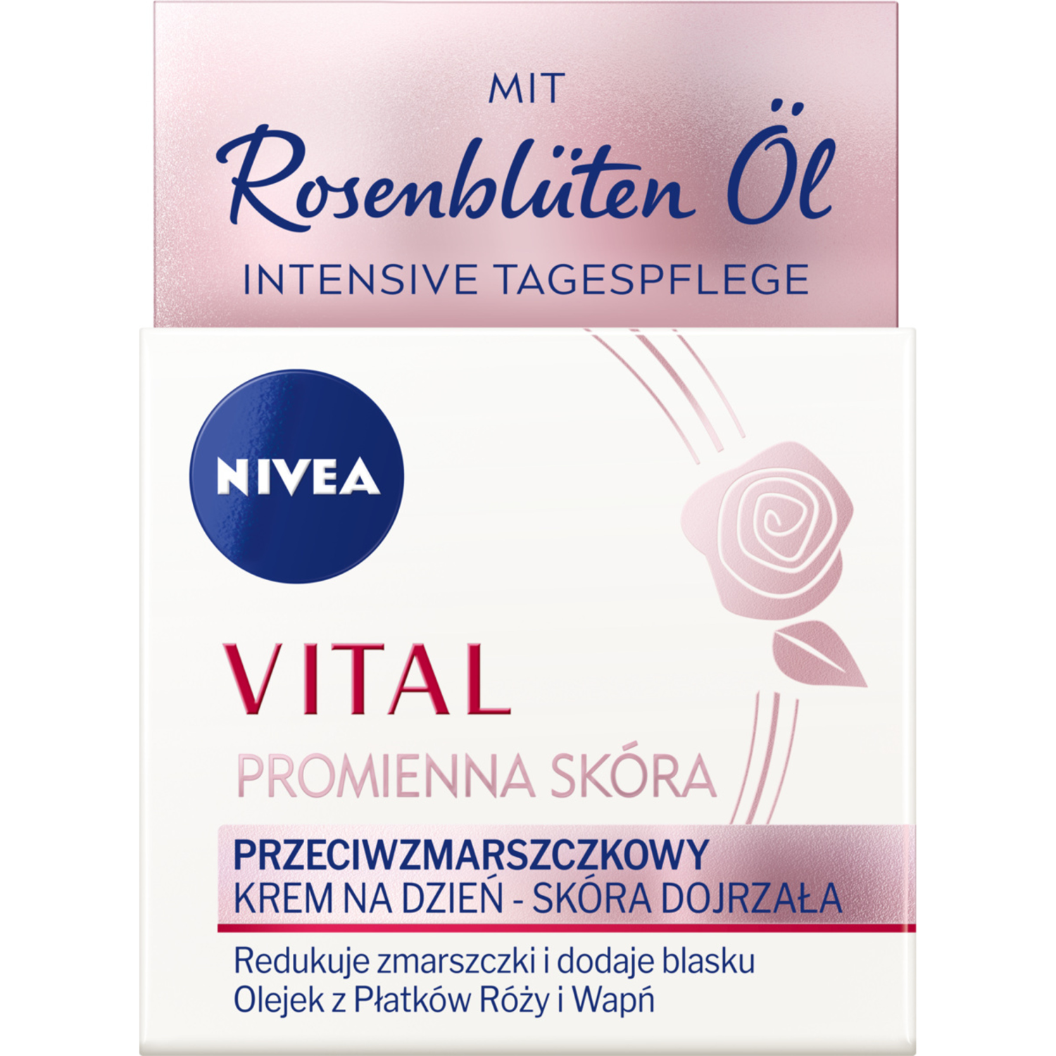 Nivea Vital дневной крем для лица против морщин, 50 мл - фото