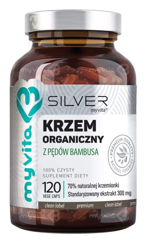 

Добавка для здоровья костей и суставов MyVita Silver Krzem Organiczny Z Pędów Bambusa