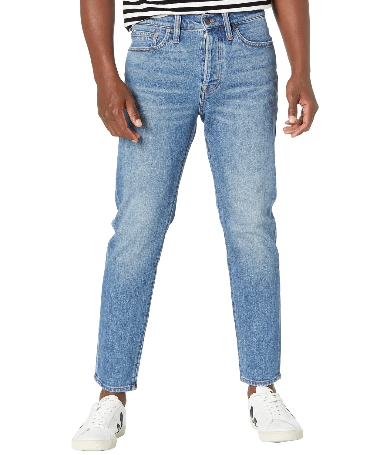 

Джинсы Madewell, Tapered Crop in Marcey
