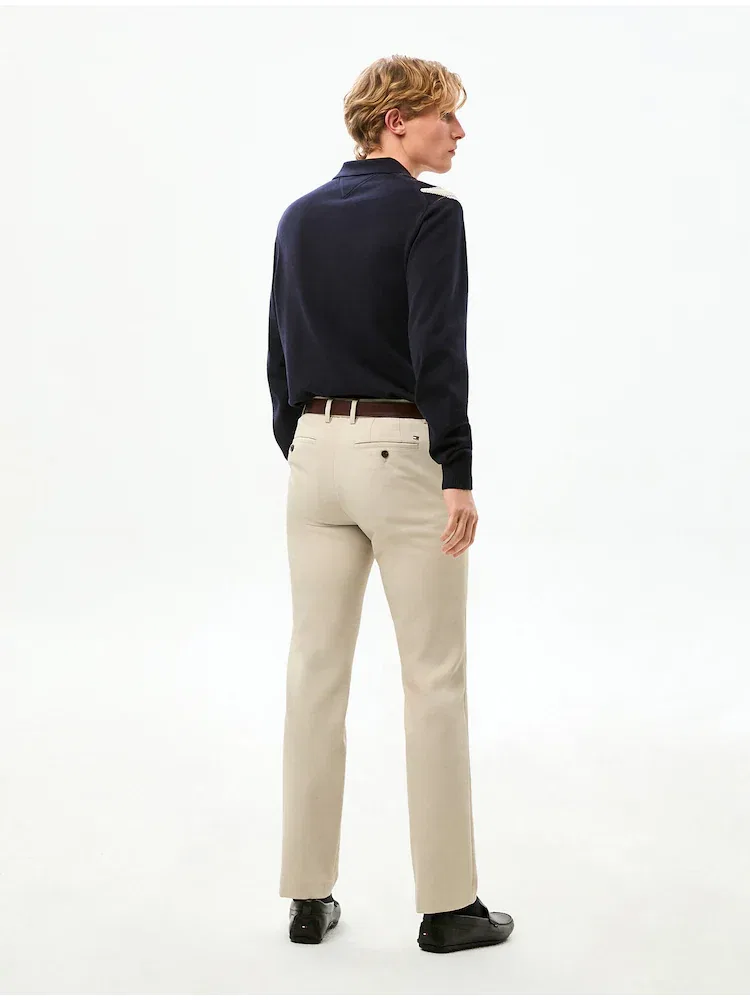 Брюки текстурированные Denton TOMMY HILFIGER, Beige — фото 2