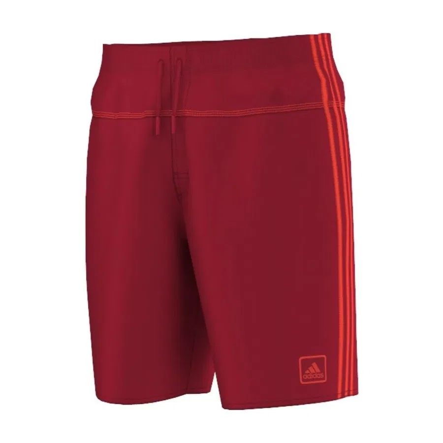 Плавки для плавания с принтом 3SA Short CL S22703 adidas, Красно-оранжевый
