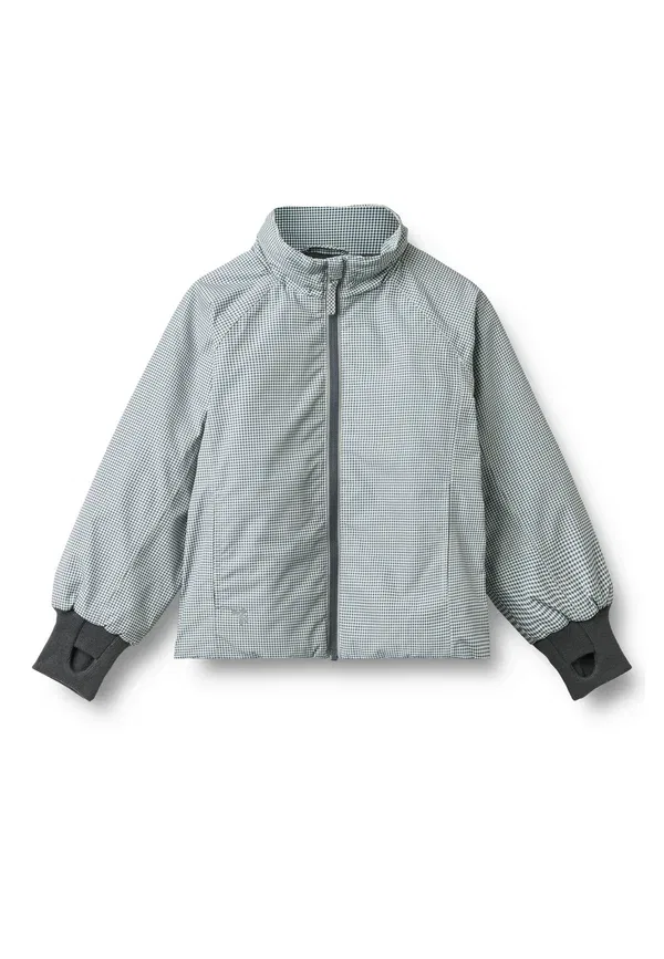 Куртка утепленная Lightweight puffer sollo, Wheat, синий в клетку