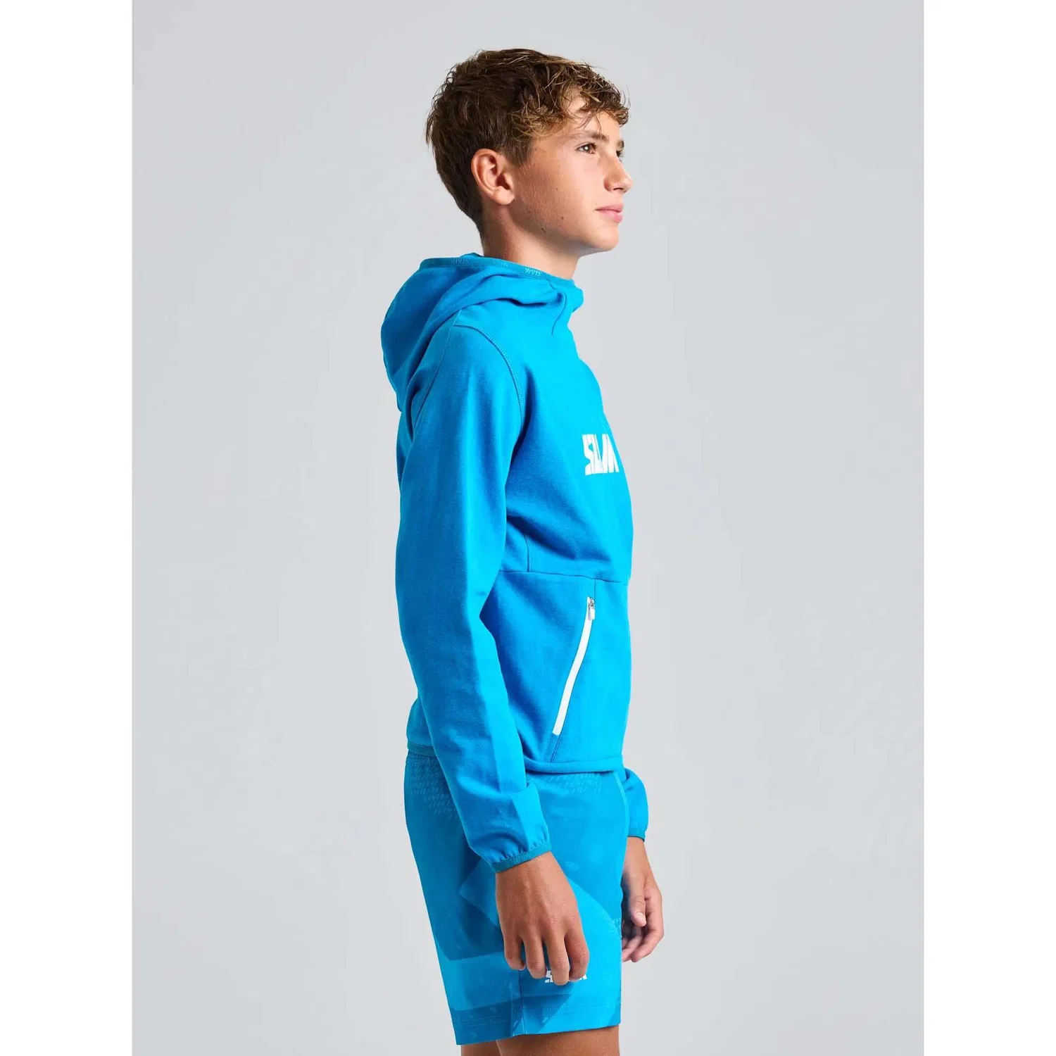 Детское худи с капюшоном Slam Graphic Jr Hoodie Sweatshirt Slam, Цвет: BLAU — фото 3