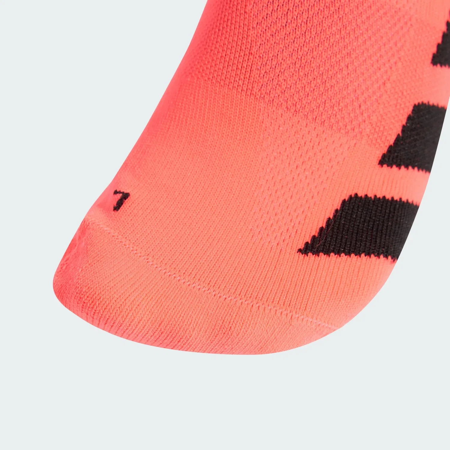 Спортивные носки Adidas Performance Adizero неоново-оранжевого цвета — фото 2