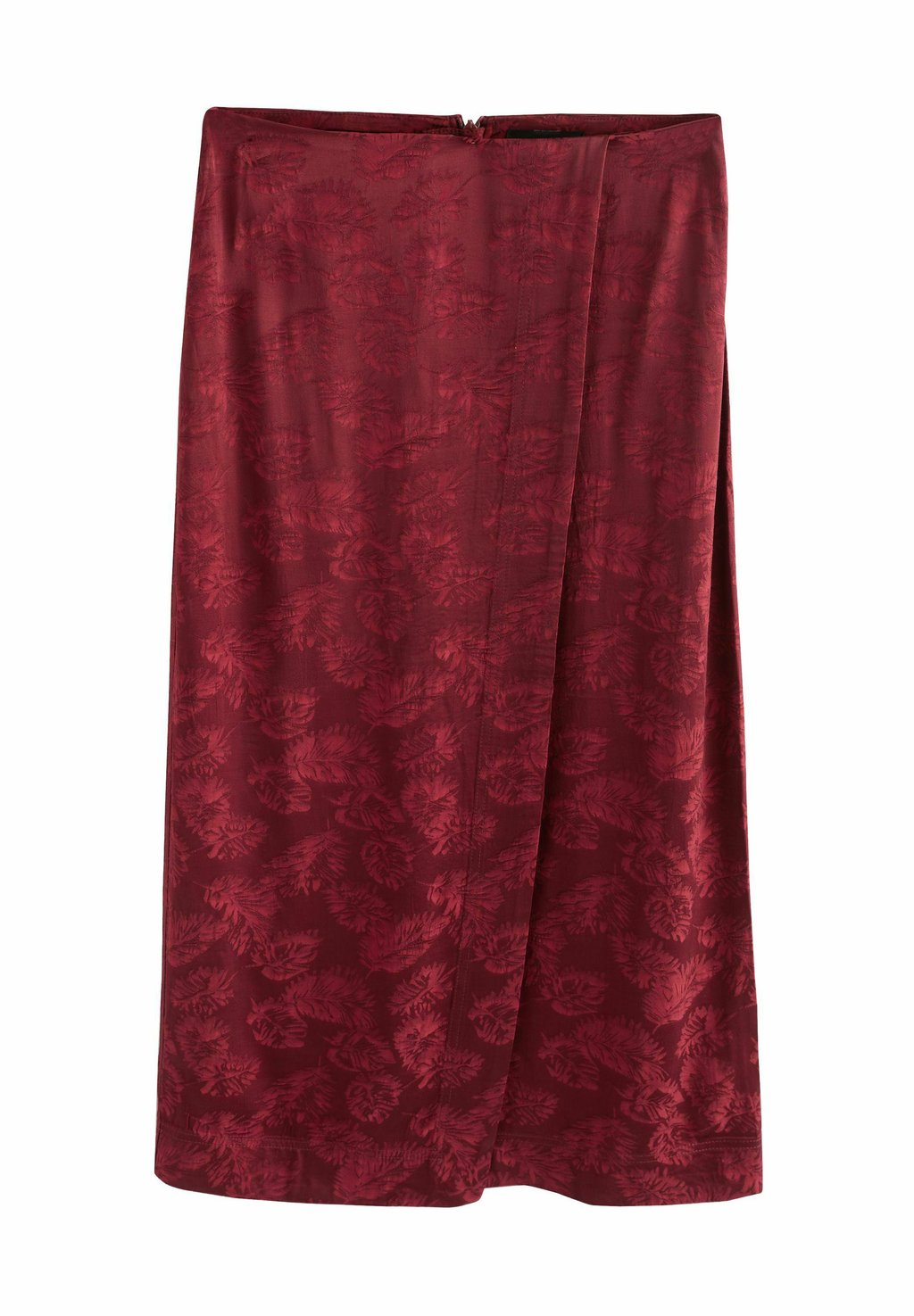 

Юбка с запахом REGULAR FIT - JACQUARD MIDI SARONG - A-line skirt Next, красный