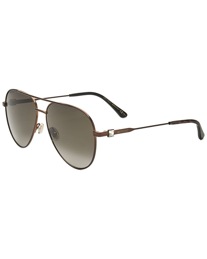 

Женские солнцезащитные очки Jimmy Choo OLLY 60 мм, цвет bronze