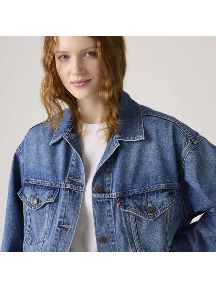 Джинсовая куртка синяя Levi'S — фото 4