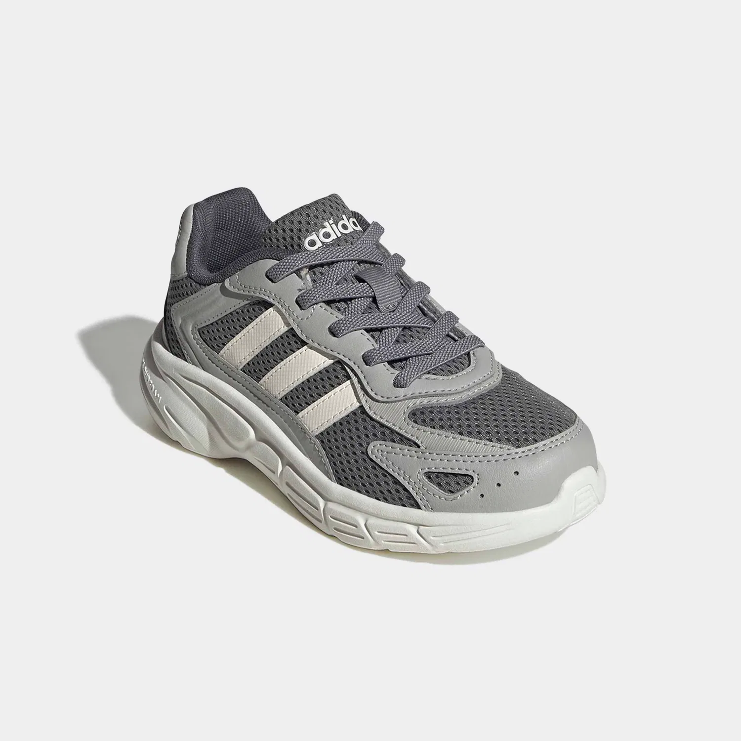 Детские кроссовки с Cloudfoam Adidas Sportswear, Grey Three/Core White/Grey Two