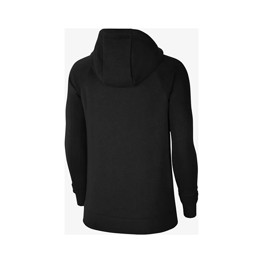 Женский худи с капюшоном и молнией Nike W Nk Flc Park20 Fz Hoodie, Черный — фото 3