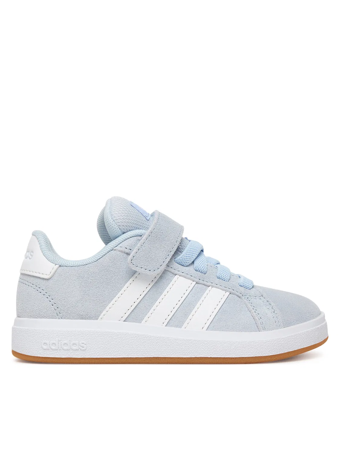 Кроссовки для девочки Grand Court Adidas, голубой