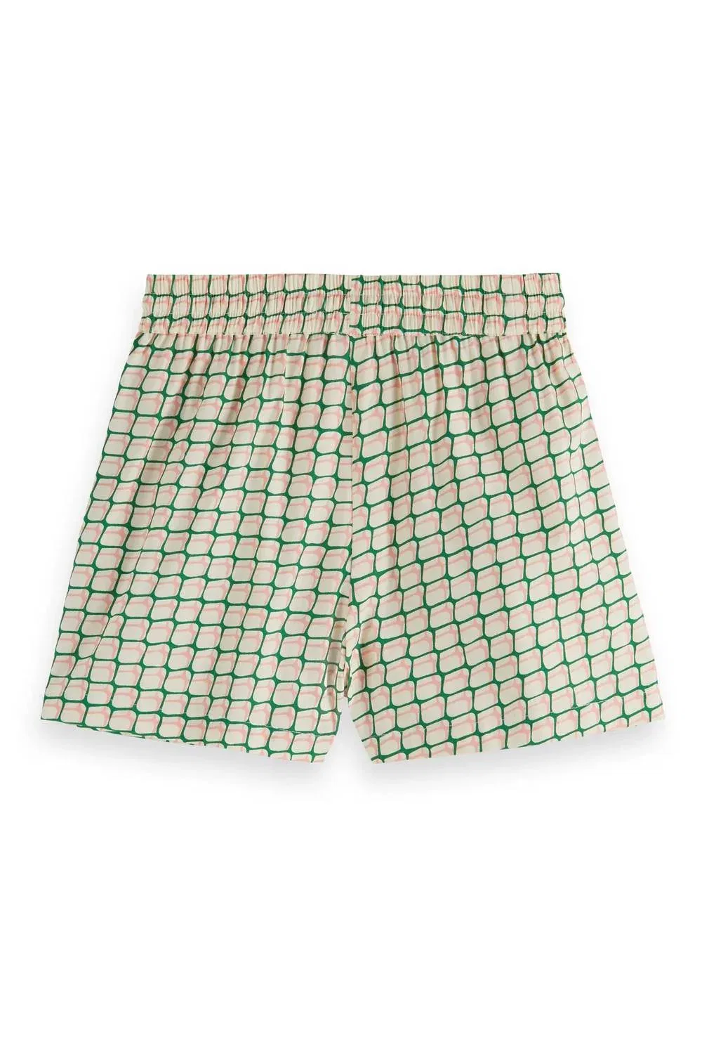 Детские шорты для девочек с геометрическим принтом на кулиске Doubles Net SCOTCH & SODA, Doubles Net — фото 2