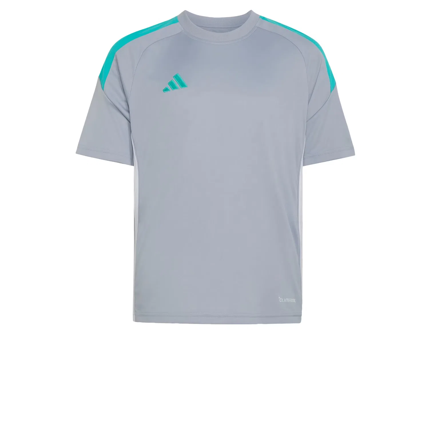 Спортивная футболка Adidas Performance Shirt Tiro 26 Essentials серебристо-серого цвета — фото 2
