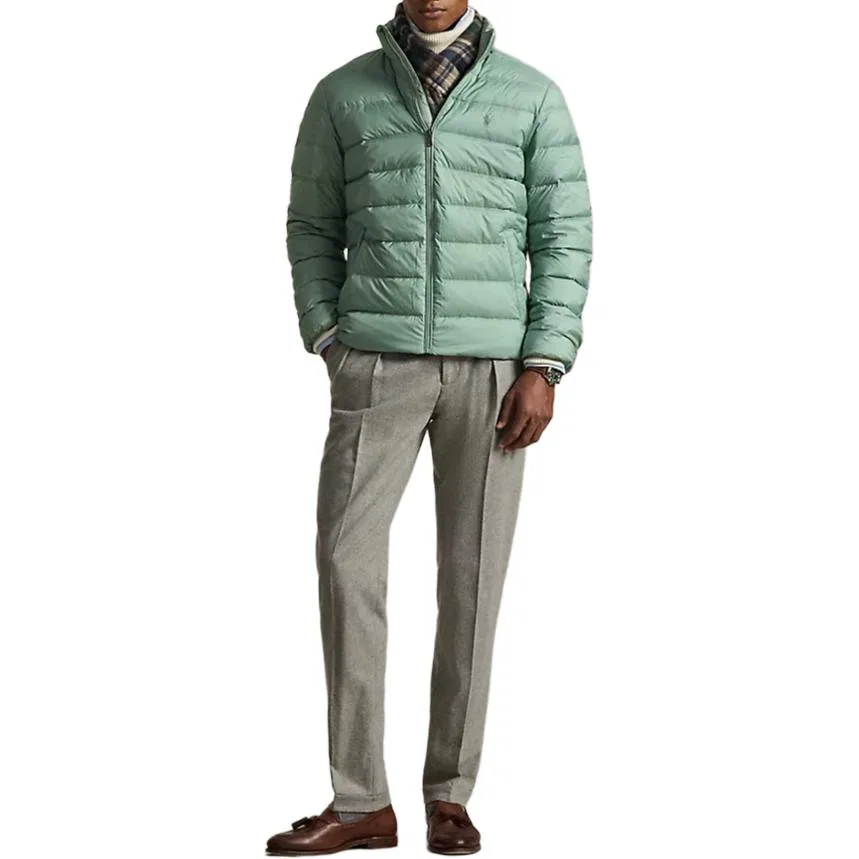Мужская куртка с молнией Light Green Polo Ralph Lauren — фото 3