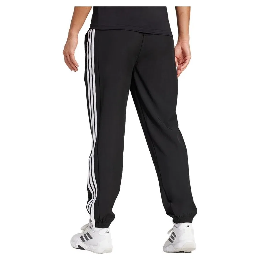 Женские спортивные штаны с технологией CLIMACOOL adidas WE 3S WOVEN PT JI8313, Черный — фото 3