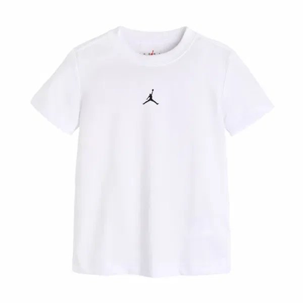 Футболка с коротким рукавом с логотипом Jumpman, детская, Playkizpro, белая — фото 2