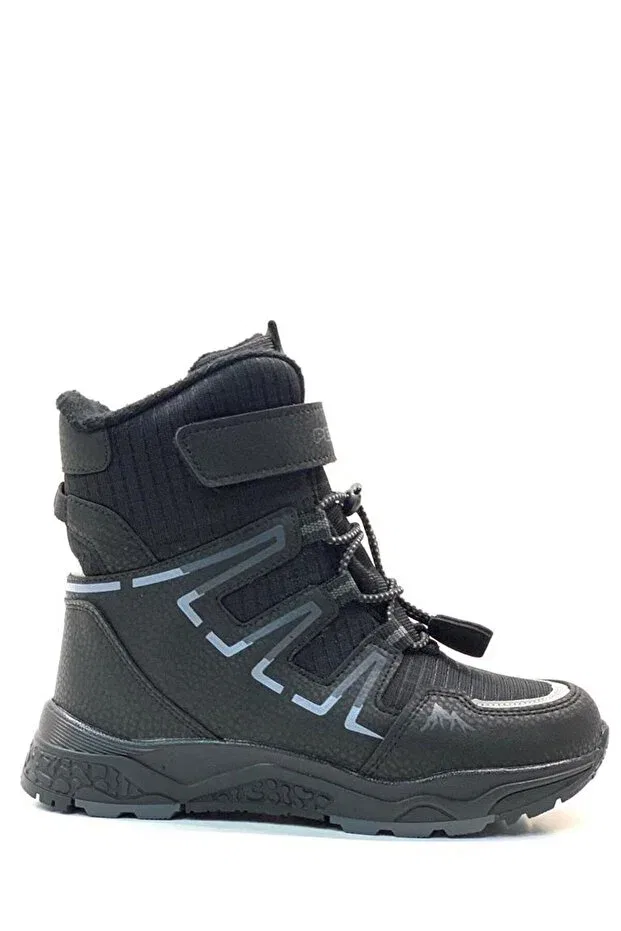Детские ботинки для девочек на плоской подошве Pepıno 067 1361, Black Pepino Kids