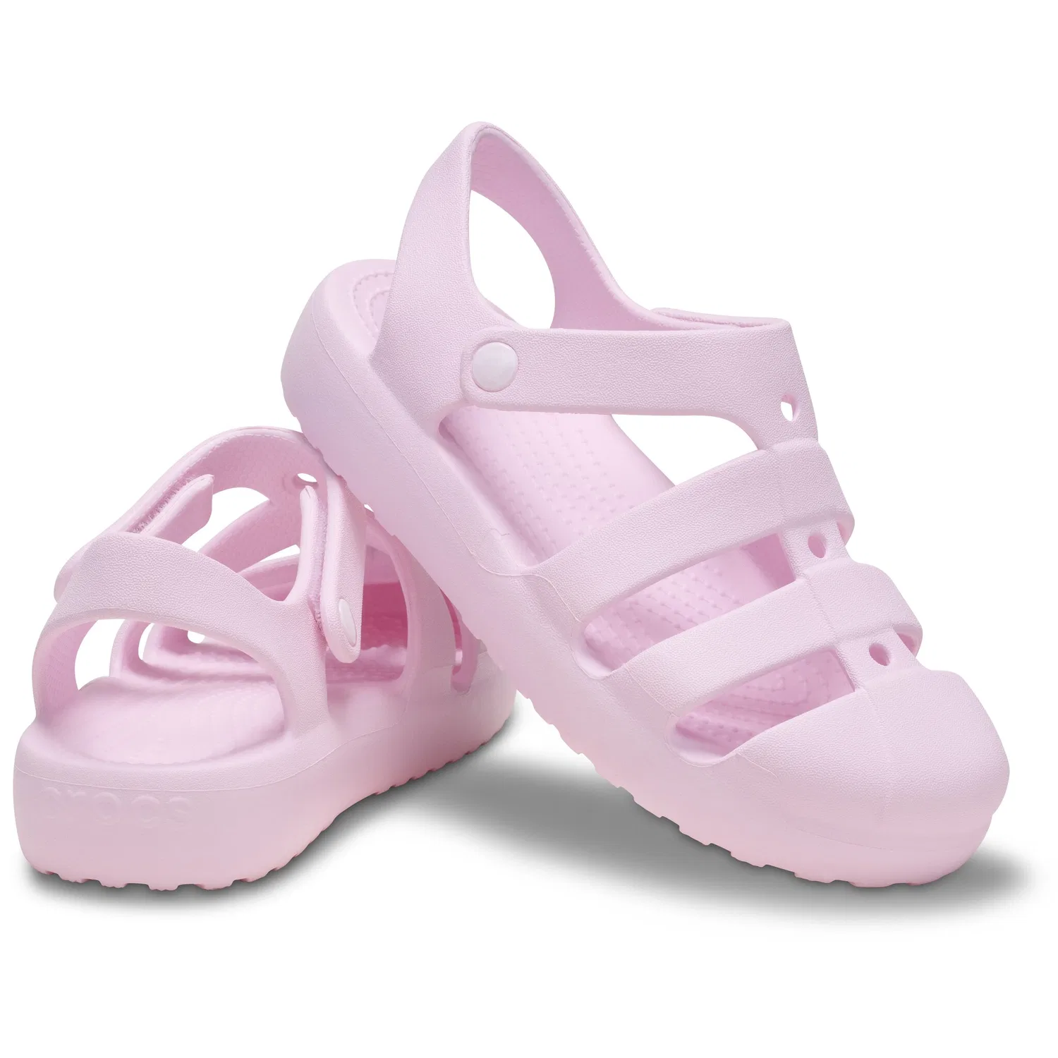 Детские водные сандалии Classic Fisherman Crocs, Light Pink — фото 4