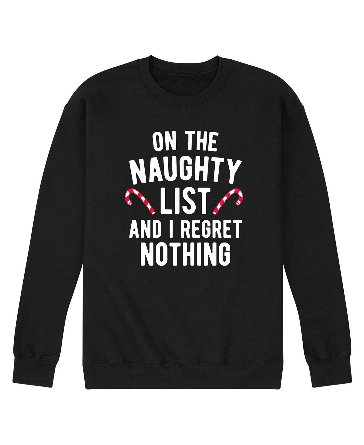 

Мужская флисовая футболка naughty list AIRWAVES, черный