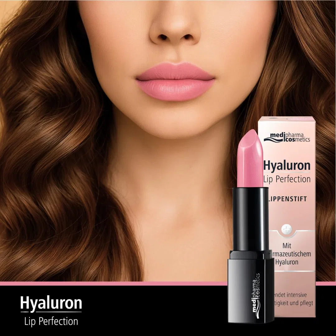 Губная помада Hyaluronic Lip Perfection Rosé Medipharma Cosmetics, 4 г, Rosé — фото 2