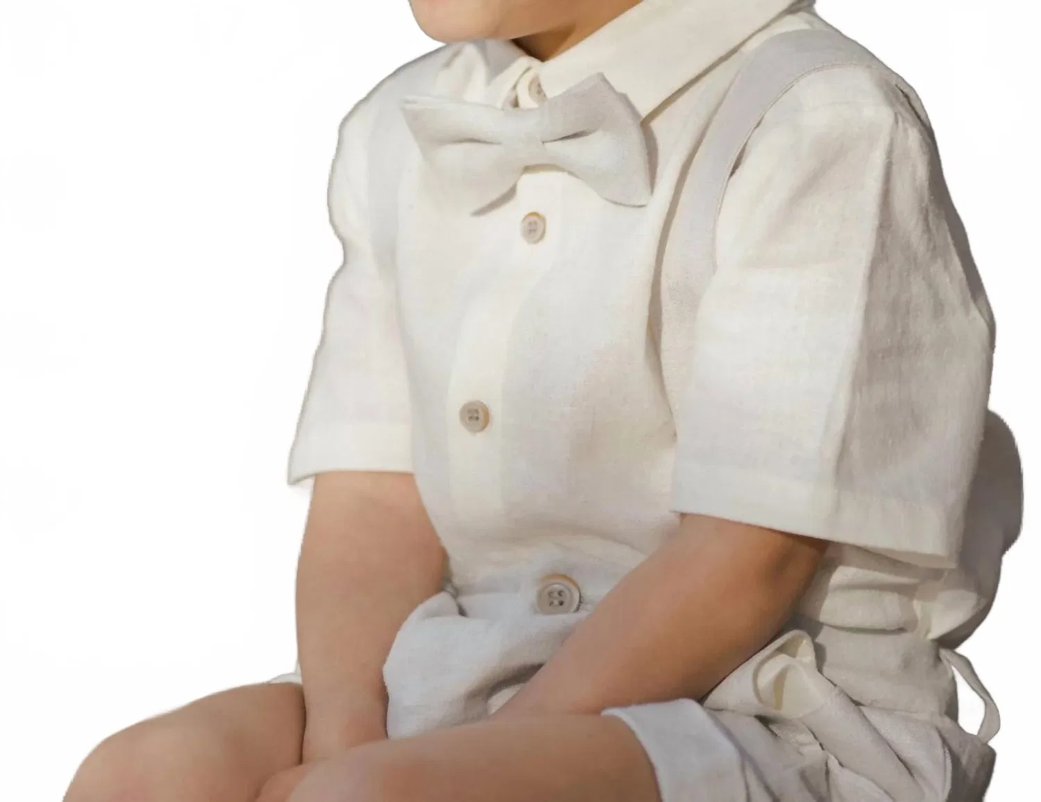 Детская рубашка для мальчиков хлопковая Atlas Shirt NORALEE, White — фото 4