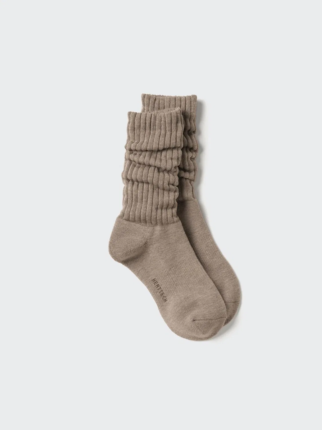 Носки HEATTECH Uniqlo, темно-бежевый