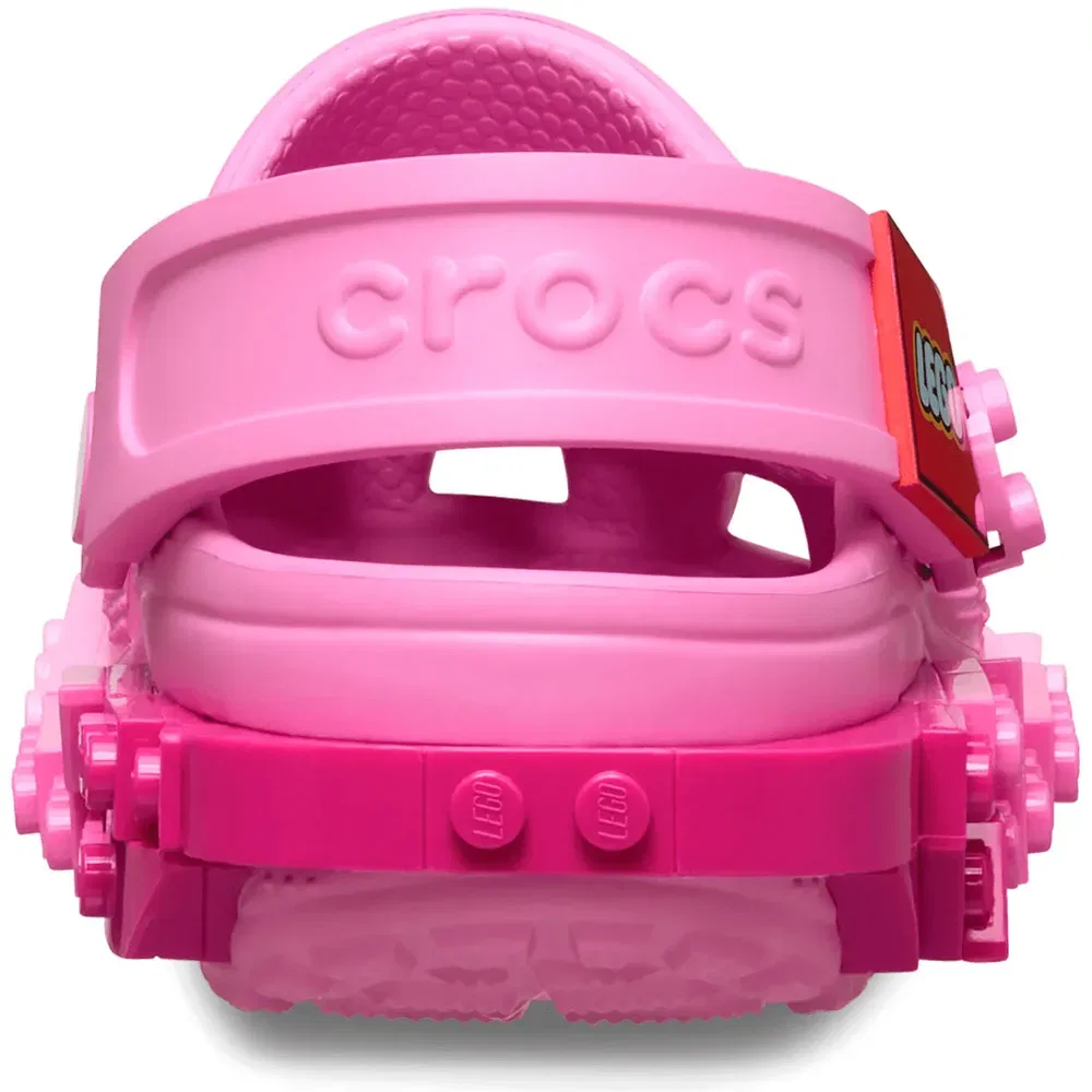 Клоги System Crocs, розовый — фото 4