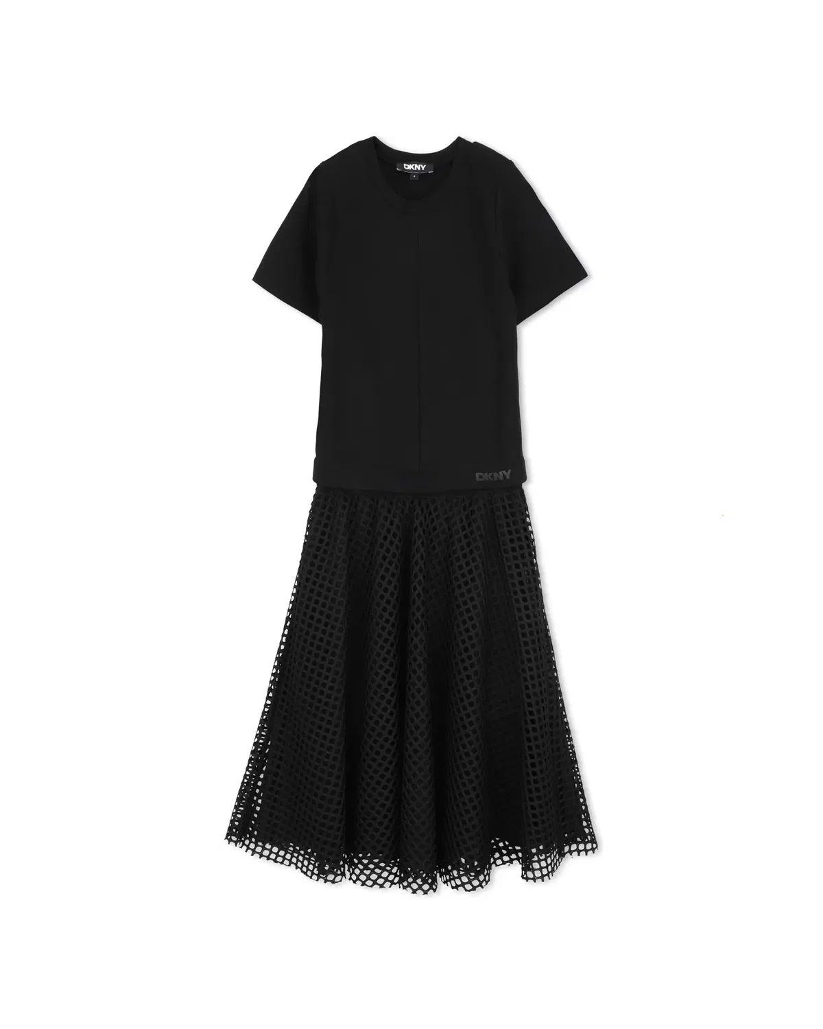 Детское платье для девочек 3 в 1 DKNY, Negro