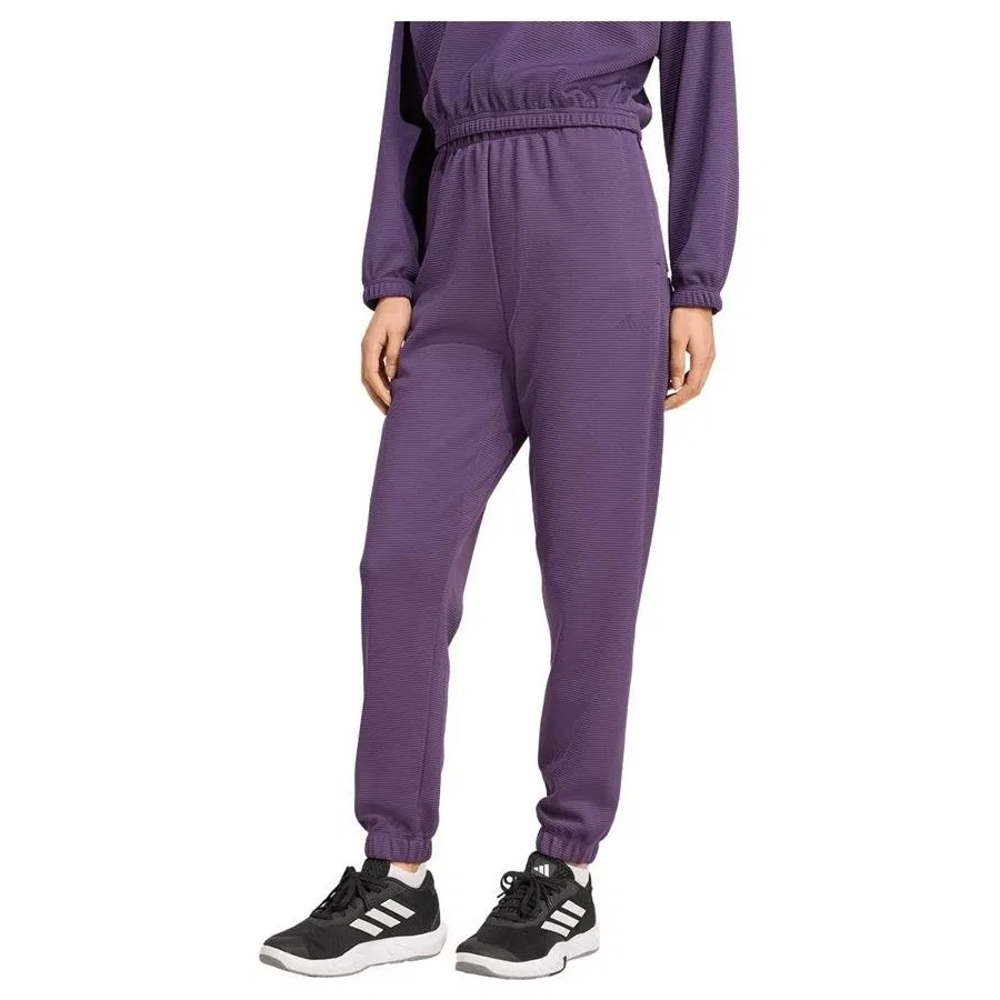 Женские спортивные штаны с принтом MOTION PANT JM6514 adidas, Фиолетовый — фото 2